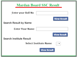 BISE Mardan 11th Class Result 2023